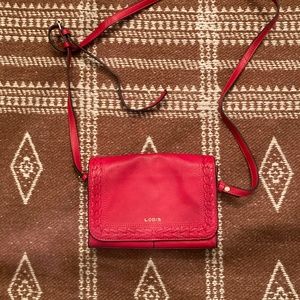 Lodis Red Crossbody Bag